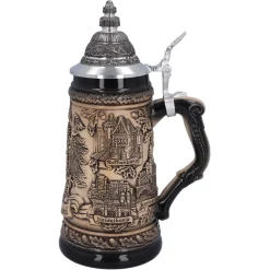 Käthe Wohlfahrt Bierkrug Mit Zinndeckel 