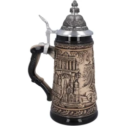 Käthe Wohlfahrt Bierkrug Mit Zinndeckel 