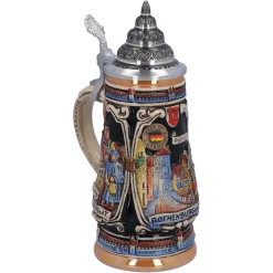 Käthe Wohlfahrt Bierkrug Mit Zinndeckel 