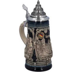 Käthe Wohlfahrt Bierkrug Mit Zinndeckel 