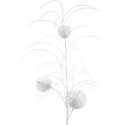 Käthe Wohlfahrt Dekozweig Mit Bommel, Weis