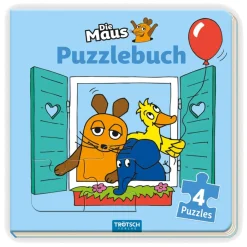 Trötsch Verlag Die Maus Puzzlebuch Quadratisch