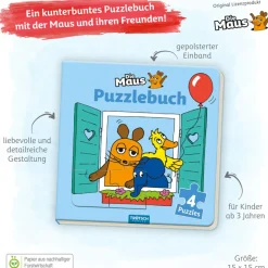 Trötsch Verlag Die Maus Puzzlebuch Quadratisch