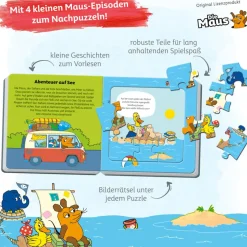 Trötsch Verlag Die Maus Puzzlebuch Quadratisch