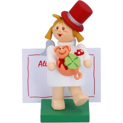 Käthes Original Engel Mit Glucksbringern "Viel Gluck"