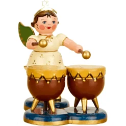 Hubrig Volkskunst Engel Mit Kesselpauke