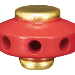 KWO Flugelnabe Aus Holz Fur Pyramiden, Lackiert, Rot