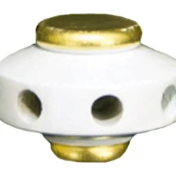 KWO Flugelnabe Aus Holz Fur Pyramiden, Lackiert, Weis