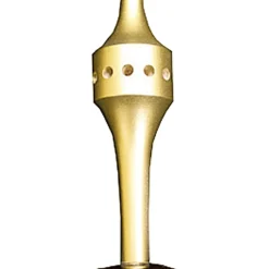 Käthe Wohlfahrt Flugelnabe Aus Holz Fur Pyramiden, Lackiert, Gold