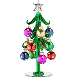 Käthe Wohlfahrt Gruner Glasbaum Mit Bunten Kugeln