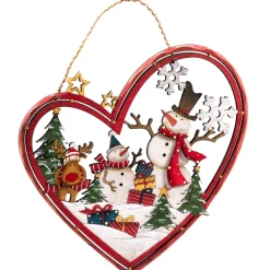Käthe Wohlfahrt Hangeornament Herz "Winterspas"