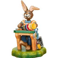 Hubrig Volkskunst Hasenschule Felix Erster Schultag