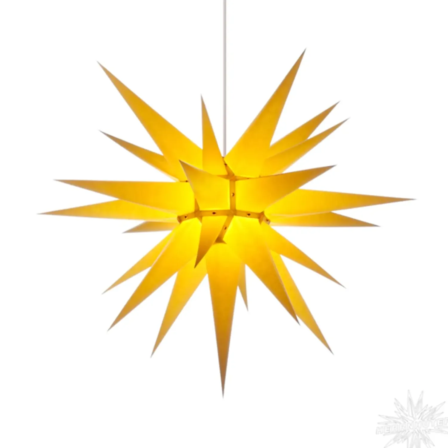 Herrnhuter Sterne Herrnhuter Papierstern, Gelb, 70Cm