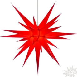 Herrnhuter Sterne Herrnhuter Papierstern, Rot, 80Cm