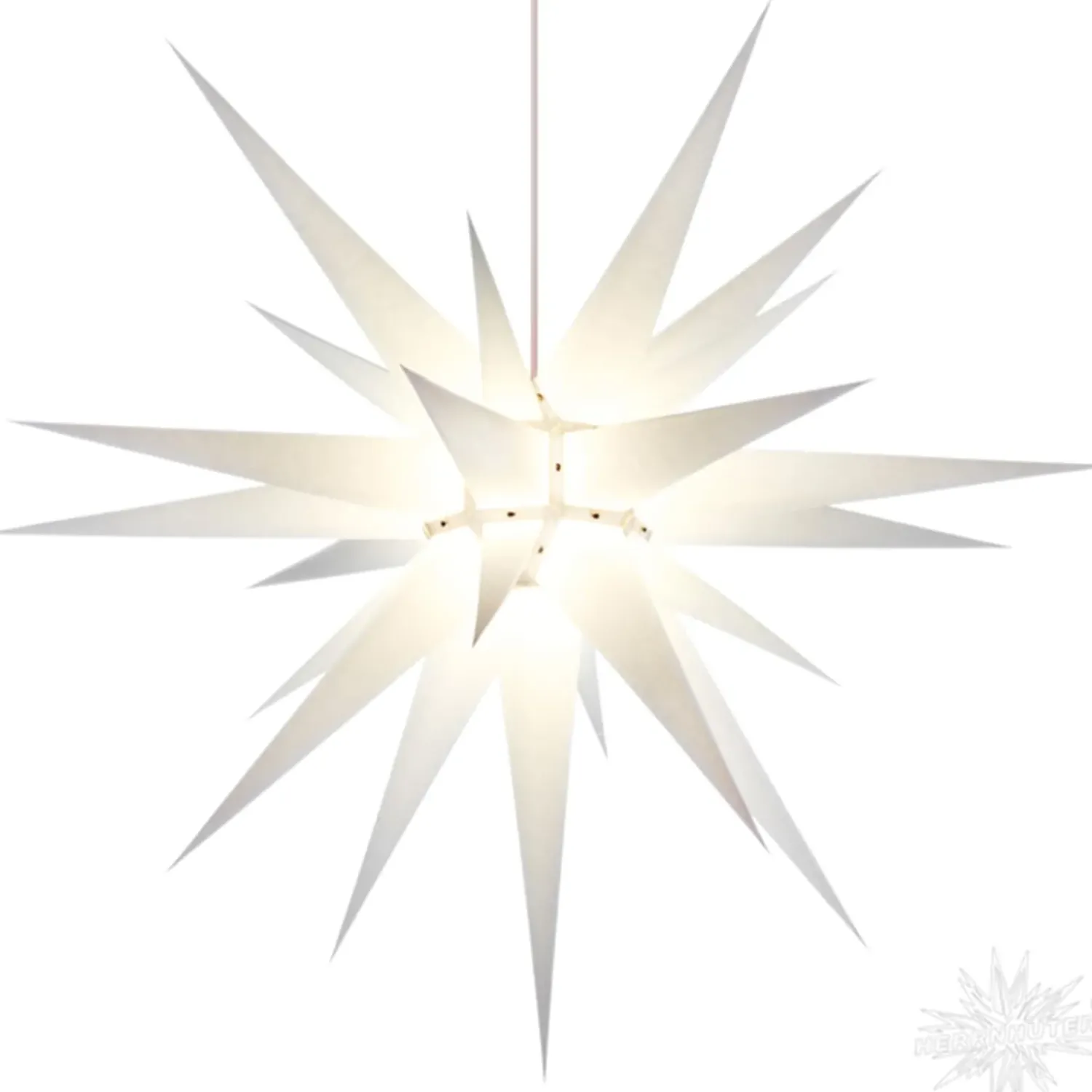 Herrnhuter Sterne Herrnhuter Papierstern, Weis, 80Cm