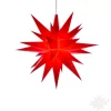 Herrnhuter Sterne Herrnhuter Stern Rot, 13Cm, Kunststoff