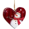 Käthe Wohlfahrt Herz "Schneemann Mit Mutze"