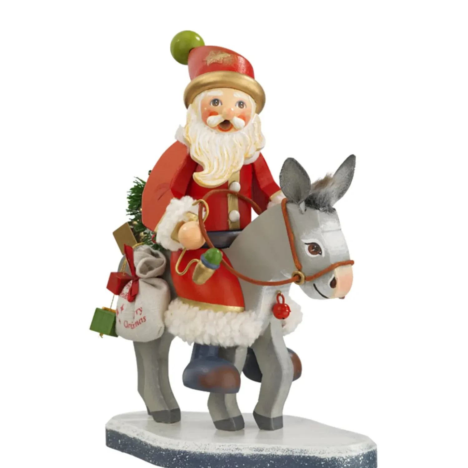 Käthes Original Holzknoddl "Friedvolle Gabenbringer", Rauchermannchen