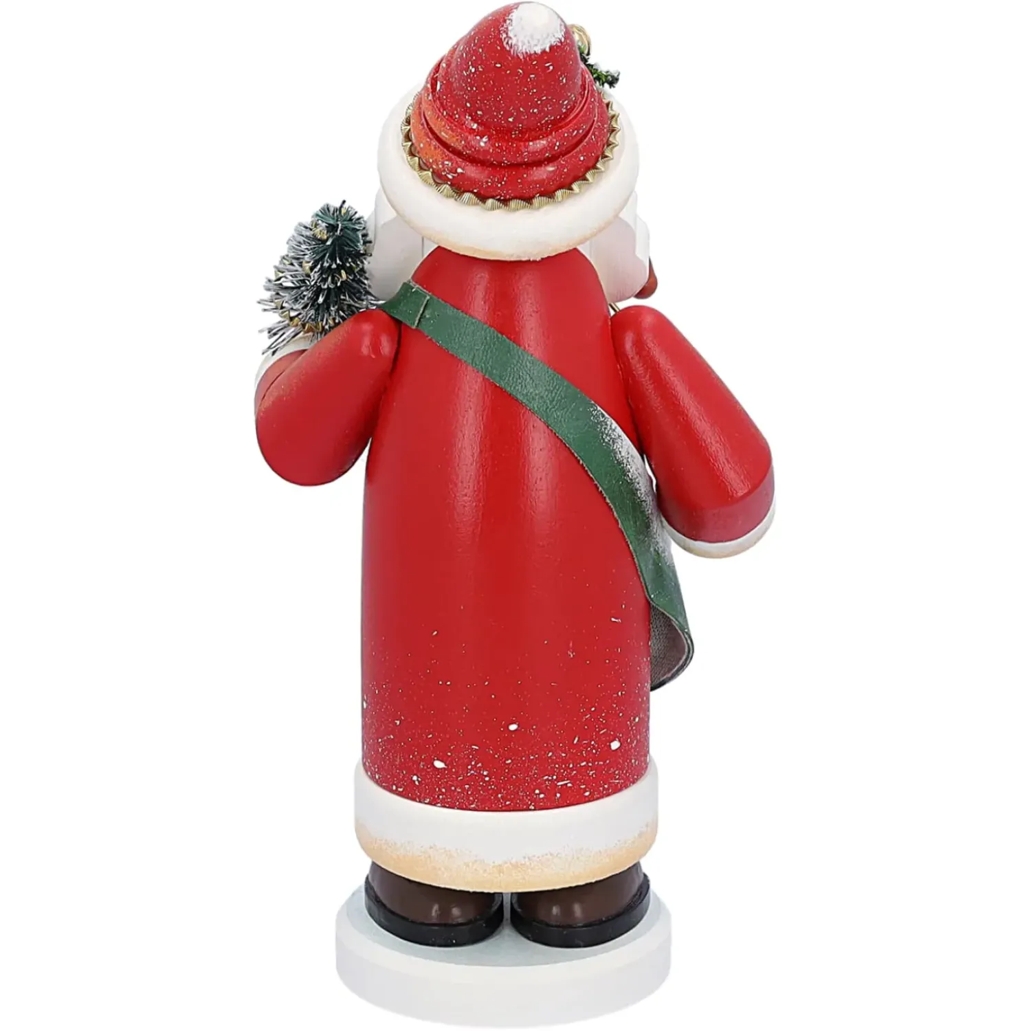 Käthes Original Holzknoddl "Nostalgischer Weihnachtsmann", Rauchermannchen