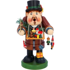 Käthes Original Holzknoddl "Spielzeughandler", Rauchermannchen