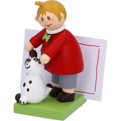 Käthes Original Junge Mit Hund "Bello"