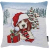 Sandner Kissenhulle "Weihnachtshund Max"