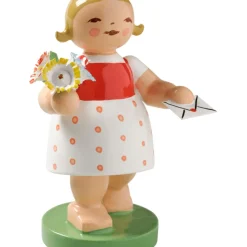 WENDT & KÜHN Kleine Gratulantin Mit Brief Und Blume