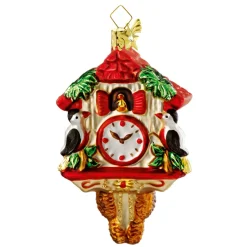 Poesie in Glas Kuckucksuhr