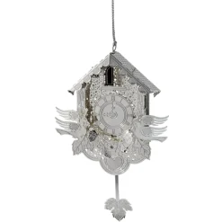 Käthe Wohlfahrt Kuckucksuhr, Versilbert