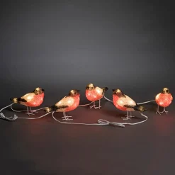 KONSTSMIDE Led Acryl Rotkehlchen