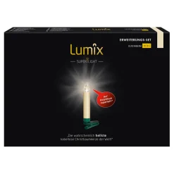 Krinner Lumix Superlight 6 Mini Kerzen Erweiterungsset In Elfenbein