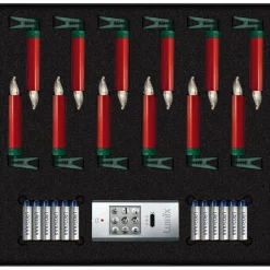 Krinner Lumix Superlight Mini 12 Kerzen Basis Set In Rot