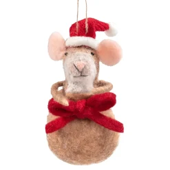 Käthe Wohlfahrt Maus Im Sackchen Aus Filz