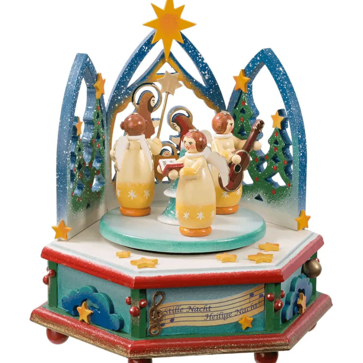 Käthes Original Musikdose "Engelstrio" Sonderedition "Stille Nacht"