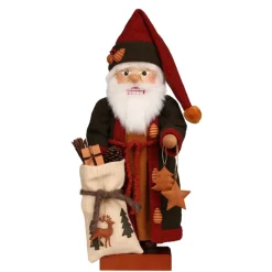 Christian ULBRICHT Nusknacker "Weihnnachtsmann In Herbstfarben", 49,5Cm