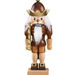 Christian ULBRICHT Nussknacker "Konig" Natur, 27,5Cm