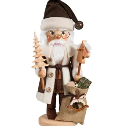 Christian ULBRICHT Nussknacker "Weihnachtsmann Mit Grosem Geschenkesack", 41,5Cm