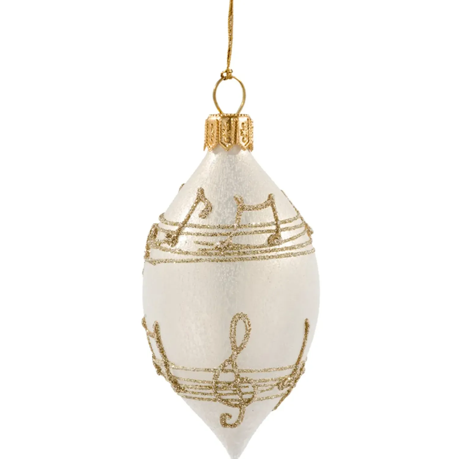 Käthe Wohlfahrt Olive Cremefarben Mit Notenband