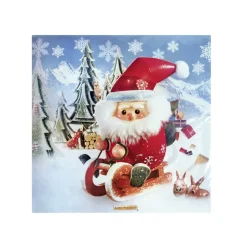 Käthe Wohlfahrt Papierservietten "Fahrt In Die Weihnacht"