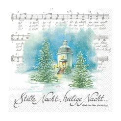 Käthe Wohlfahrt Papier-Servietten "Stille Nacht"