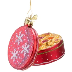 Poesie in Glas Platzchendose