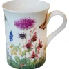 Käthe Wohlfahrt Porzellan-Tasse "Blumenwiese Mit Orchideen"