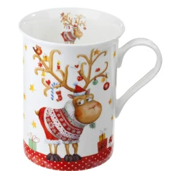 Käthe Wohlfahrt Porzellan-Tasse "Elch"