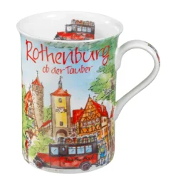 Käthe Wohlfahrt Porzellan-Tasse "Rothenburg"
