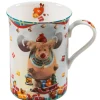 Käthe Wohlfahrt Porzellan-Tasse "Rudi, Der Weihnachtselch"