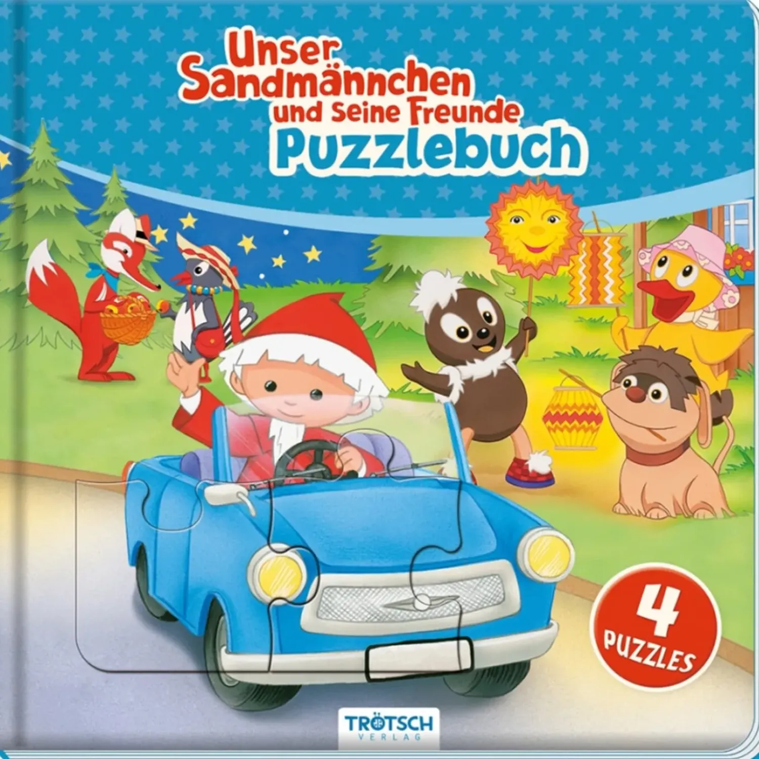 Trötsch Verlag Puzzlebuch "Mein Erstes Puzzlebuch - Unser Sandmannchen"