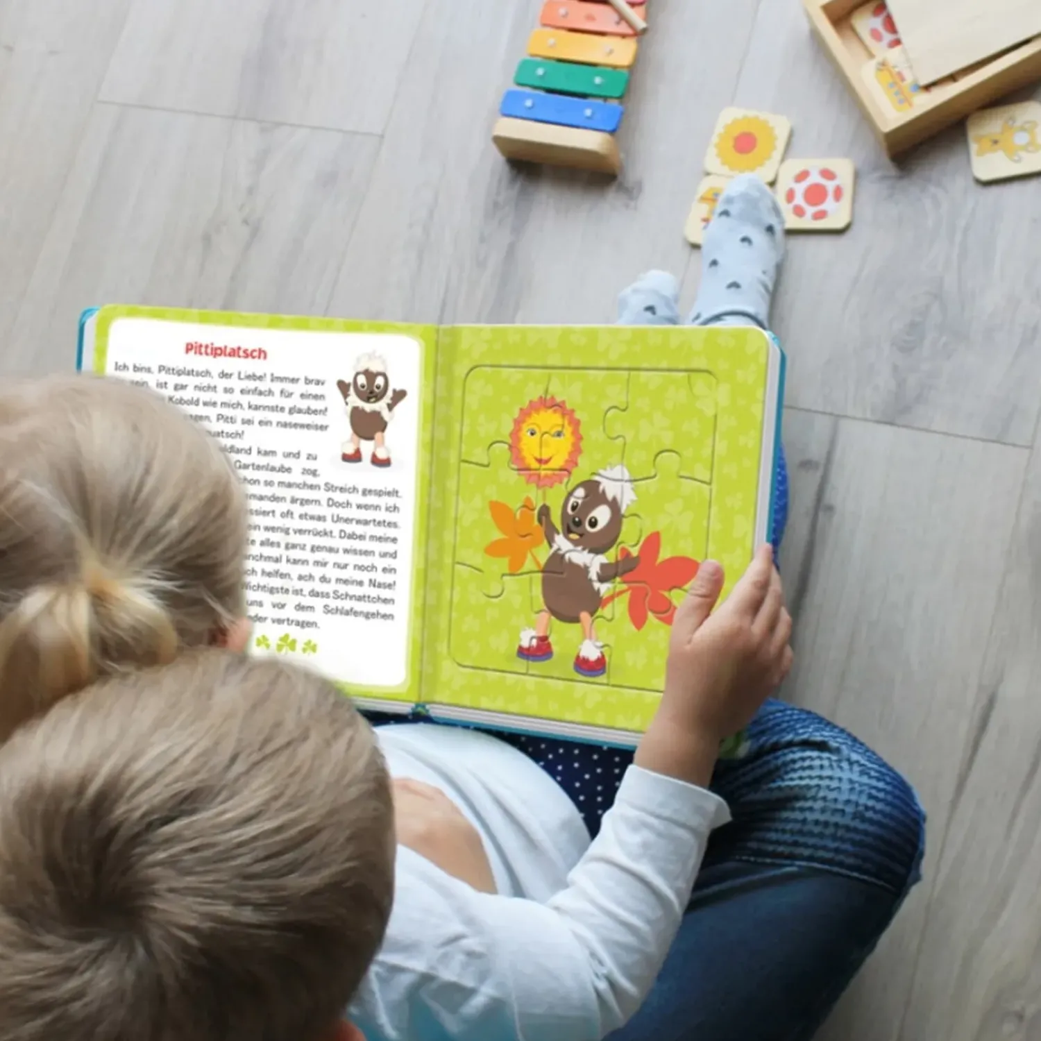 Trötsch Verlag Puzzlebuch "Mein Erstes Puzzlebuch - Unser Sandmannchen"