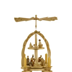 Richard Glässer Pyramide "Christi Geburt Mit Schafherde"