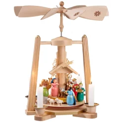 Käthes Original Pyramide "Krippe Mit Hl. Drei Konige"