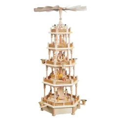 Richard Glässer Pyramide Mit Musik "Christi Geburt"